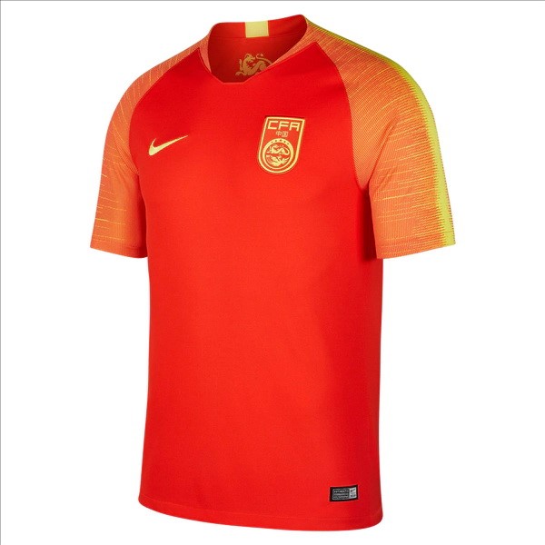 Camiseta China 1ª 2018 Rojo